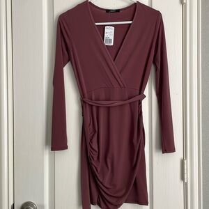 Brand new plum color dress